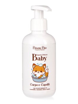 Bagnetto Delicato Baby Corpo e Capelli BisouBio - 1