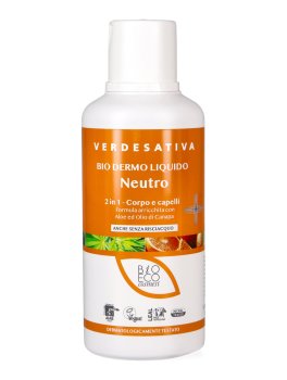 Bio Dermo Liquido Neutro - Detergente 2 in1 Corpo e Capelli - 1