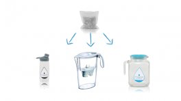 Biococoon No Cloro "Free Time Pack" - Filtro per Caraffa + Borraccia - 3