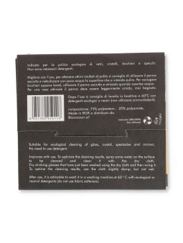 Biococoon Panno in Microfibra per Vetri, Specchi e Cristalli - 2