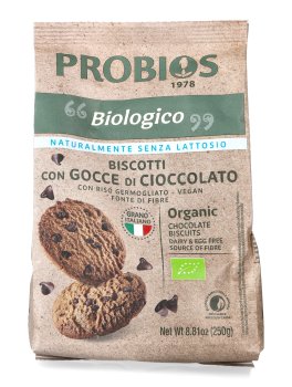Biscotti con Gocce di Cioccolato Bio - 1