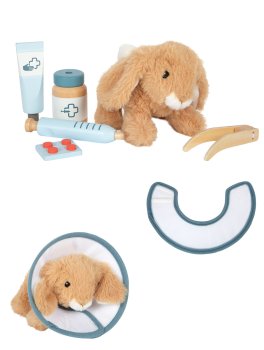 Borsa del Veterinario con Coniglio in Peluche - 10