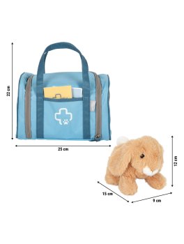 Borsa del Veterinario con Coniglio in Peluche - 6
