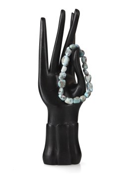 Bracciale Pietre Grezze Larimar - 1