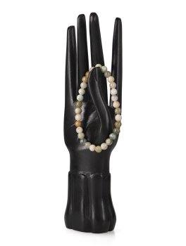 Bracciale "Sfera" in Giada Naturale - 1