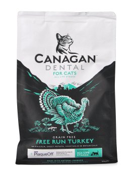 Canagan Free Run Turkey Dental Crocchette per Gatti - 1