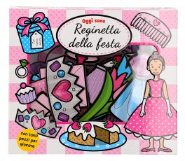 Cofanetto Oggi sono Reginetta della Festa — Libro/Gioco - 1