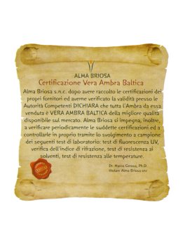 Collana Ambra Mamma - Nugget - 4