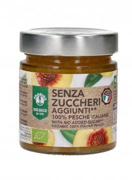 Composta 100% Pesca - Senza Zuccheri Aggiunti - 1