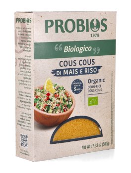 Cous Cous di Mais e Riso Biologico - 1