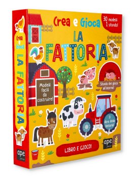 Crea e Gioca - La Fattoria — Libro/Gioco - 1