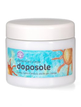 Crema Doposole per Viso e Corpo con Fiori di Bach - 1