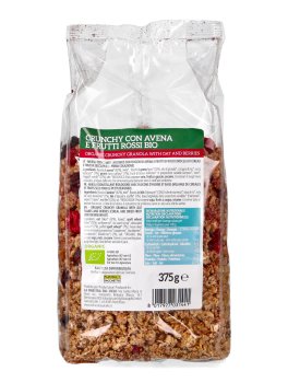 Crunchy Biologico con Avena e Frutti Rossi - 3
