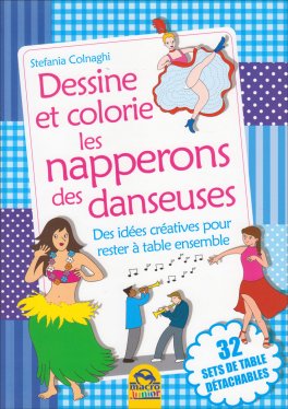 Dessine et Colorie les Serviettes des Danseuses — Livre - 1