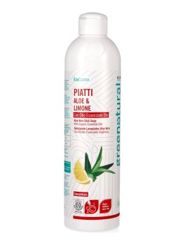 Detergente Piatti Concentrato Aloe e Limone - 1
