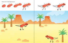 Disegno con le Dita - Dinosauri — Libro - 4