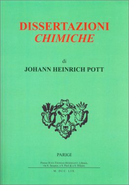 Dissertazioni Chimiche — Libro - 1