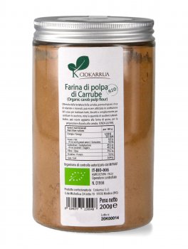 Farina di Polpa di Carrube di Sicilia Bio - 1