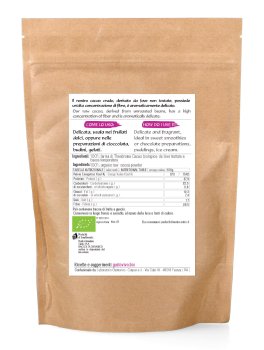 Fave di Cacao Theobroma Crudo Biologico - 2