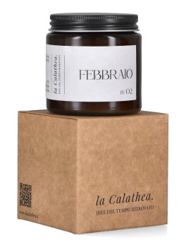 Febbraio - Candela Profumata in Cera di Soia - 3