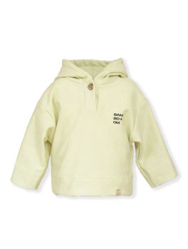 Felpa Bimbo Hoodie con Stampa Logo - Lime - 1