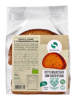 Fette Biscottate con Succo d'Uva Bio - 1