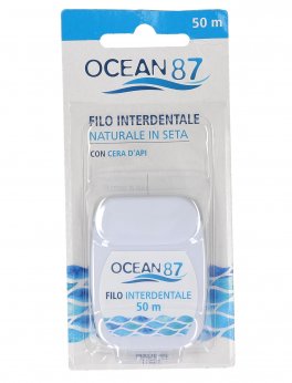 Filo Interdentale in Seta con Cera d'Api - 50 m - 1
