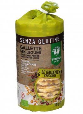 Gallette Mix Legumi e Mais Bio - 1