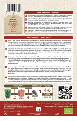 Germogli di Erba Medica Alfalfa Bio - 2