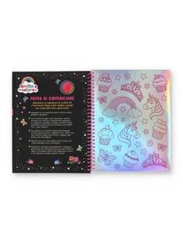 Gratta e Colora - Unicorni Magici — Libro - 2