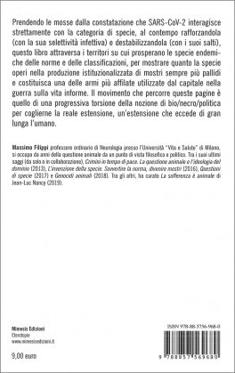 Il Virus e la Specie — Libro - 2