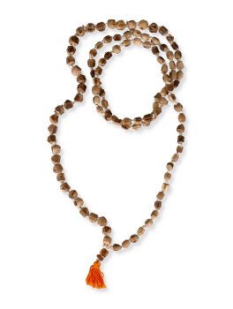 Japa Mala in Legno di Tulsi con Nappina - 2
