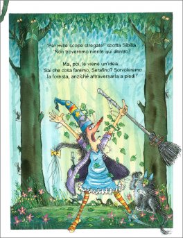 La Strega Sibilla e il Gatto Serafino - Il Mostro della Foresta Oscura — Libro - 3