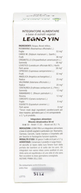 Legno Yin - Miscela Vegetale Idroalcoolica in Gocce - 2