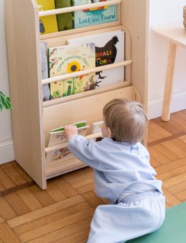 Libreria Evolutiva Liblola in Legno Naturale - 2