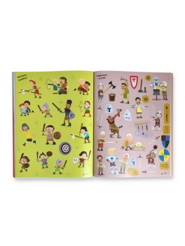Libri con Adesivi - Cavalieri e Castelli — Libro - 2