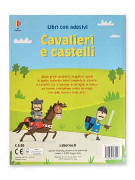 Libri con Adesivi - Cavalieri e Castelli — Libro - 4