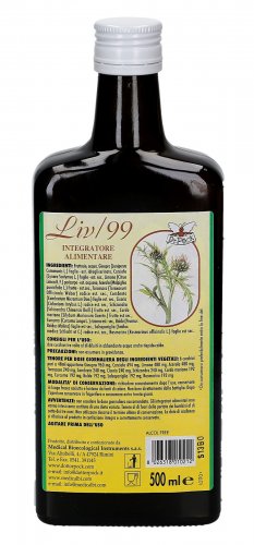 Sciroppo Liv/99 - Integratore di Ginepro, Carciofo, Acerola, Tarassaco, Cicoria, Cardo Mariano - 1