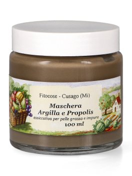 Maschera Argilla e Propolis - Barattolo - 1