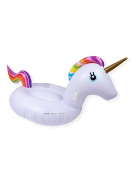 Materassino Gonfiabile Cavalcabile Unicorno - 1
