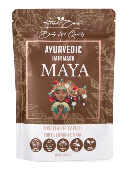 Maya Mask - Maschera Ayurvedica per Capelli - 1