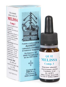 Melissa Comp. 1 - QE 52 - Estratto Idroalcolico - 1