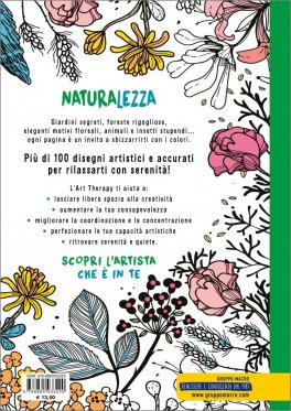 Naturalezza - Libro Artistico da Colorare — Libro - 2