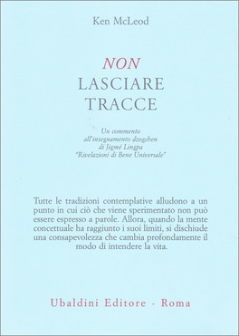 Non Lasciare Tracce — Libro - 1