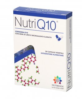 Nutriq10 - Integratore di Coenzima Q10, Semi di Lino e Microalghe Klamath - 1