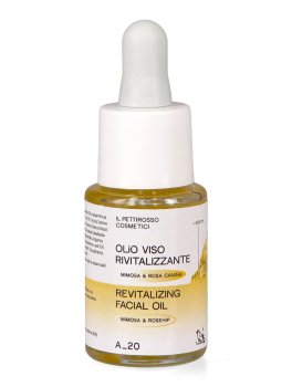 Olio Viso Rivitalizzante Antirughe - Mimosa e Rosa Canina - 1