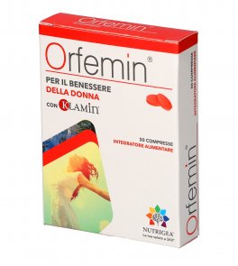 Orfemin - Integratore di Trifolgio Rosso e Microalghe Klamath in Compresse - 1