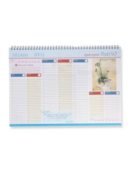 Organizer Agenda Settimanale Perenne - Per Anime Delicate — Calendario - 2