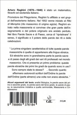 Parole Sacre e di Passo — Libro - 2