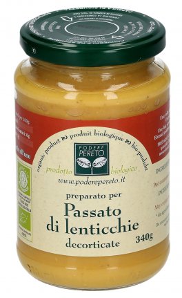 Passato di Lenticchie Decorticate Bio - 1